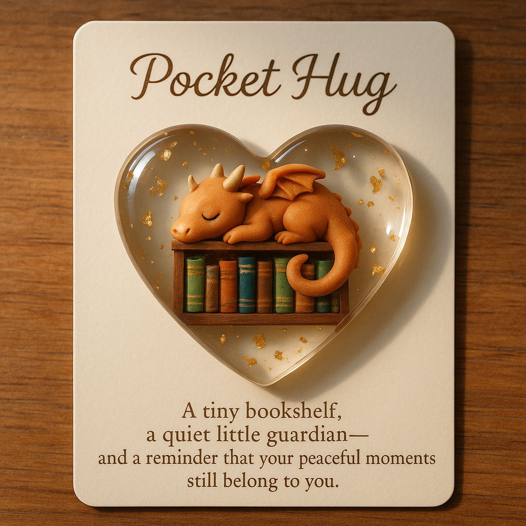 📚💖Bookshelf Pocket Hug