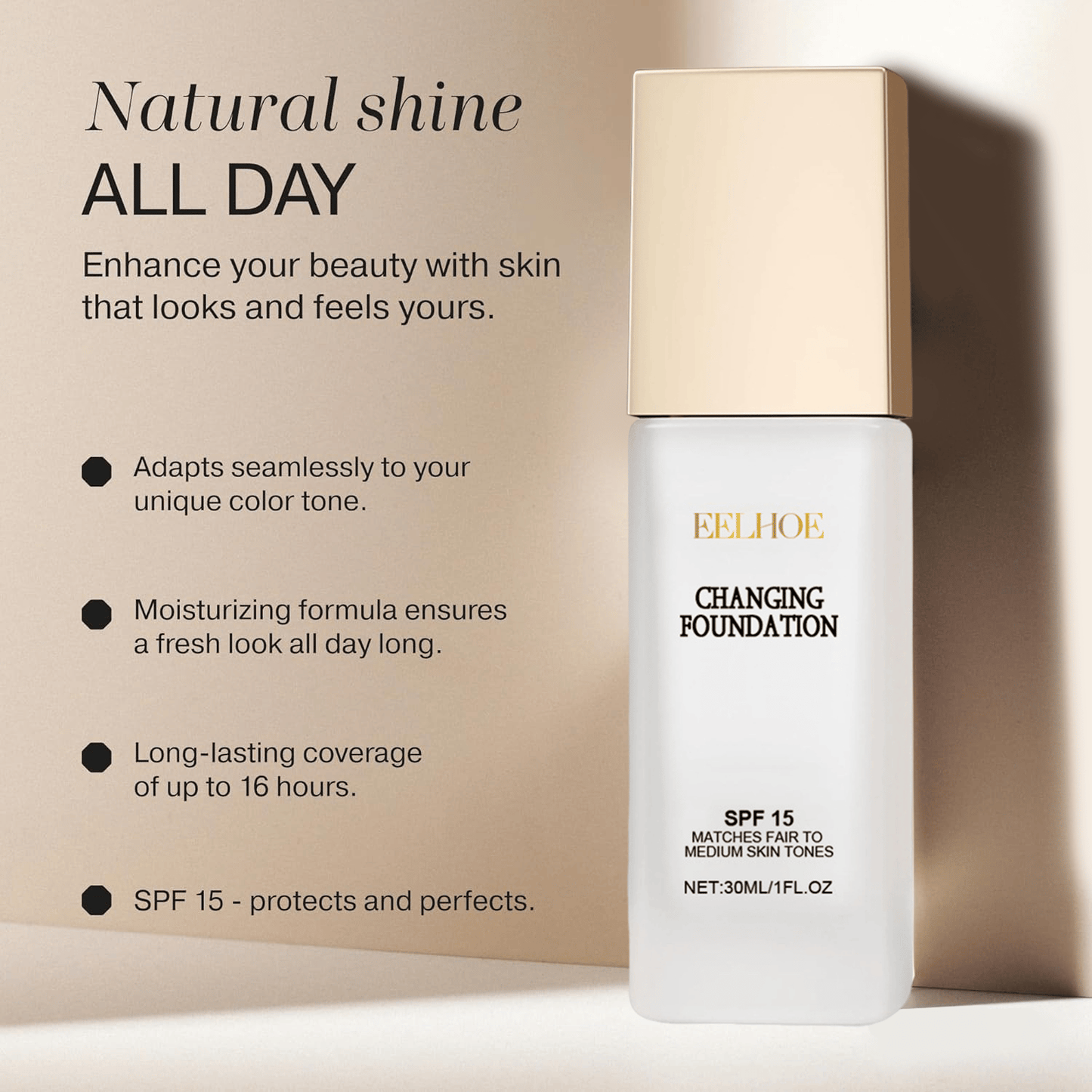 🎁Christmas Sale 50% OFF💕Colour Changing Mature Skin Foundation