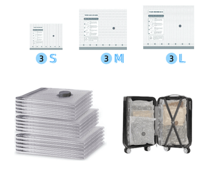 ✨LAST DAY ALERT 49% OFF🔥 X7 Cordless Travel Vacuum Bag Set